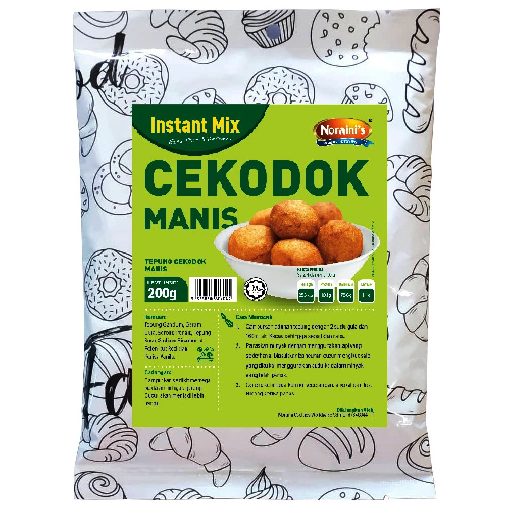 NORAINI'S INSTANT MIX CEKODOK MANIS 200G Shopee Malaysia