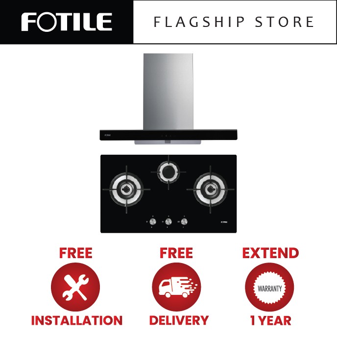 【FREE INSTALLATION】FOTILE EMS9028 Chimney Hood + FOTILE ...