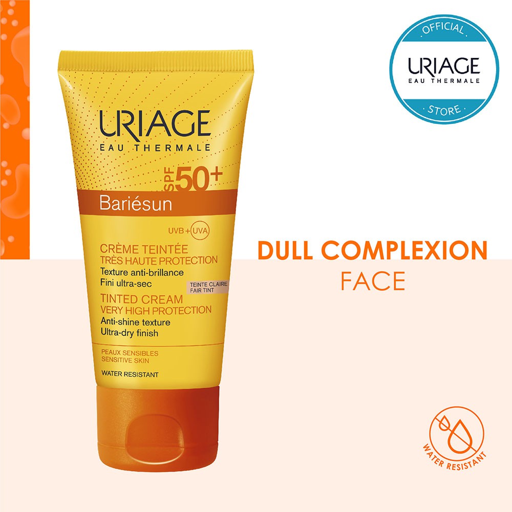 Uriage Bariesun Fair Tinted Cream SPF50+ Sunscreen (50ml) Shopee Malaysia