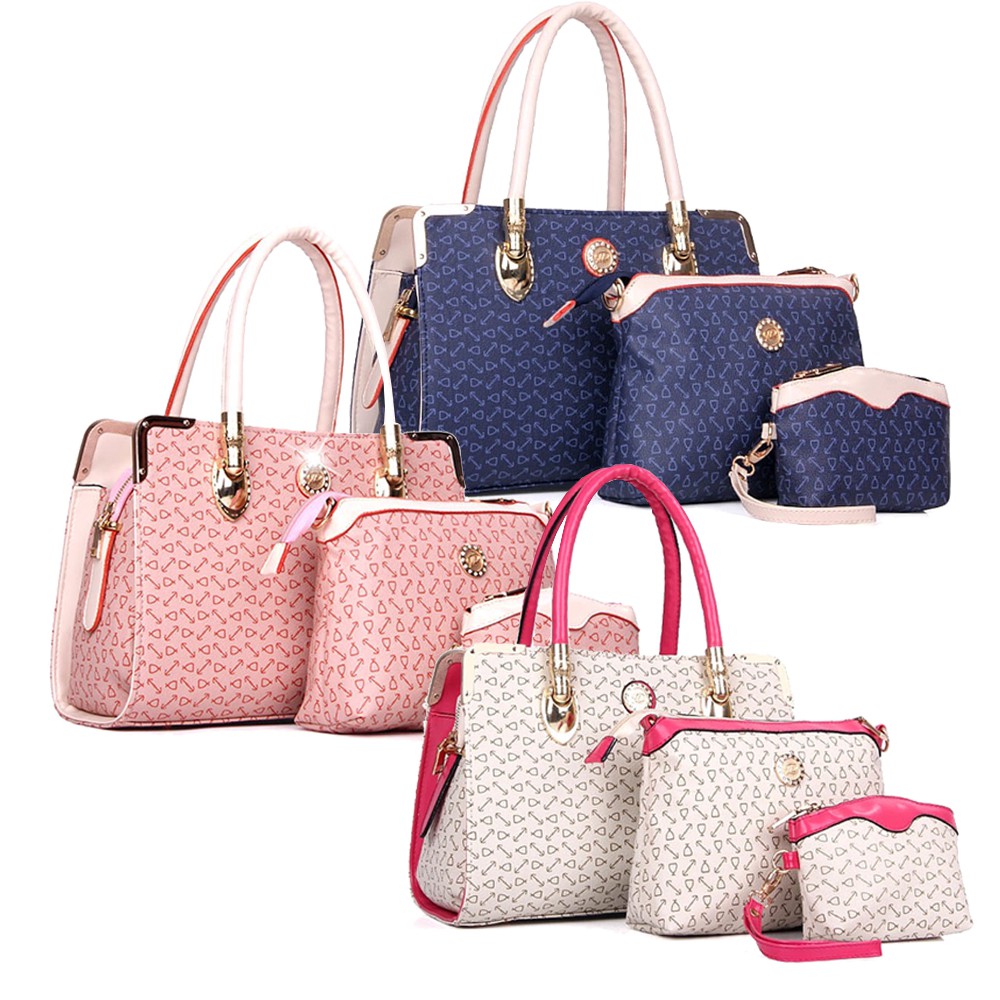 011 Tote Bags Set of 3 Shopee Malaysia