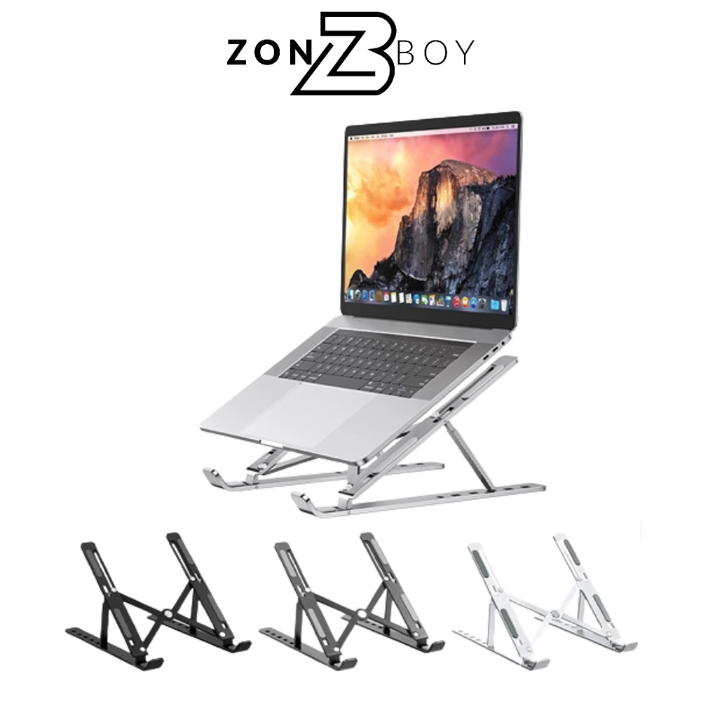 Laptop Stand Foldable Holder Aluminium Accessories Support Notebook