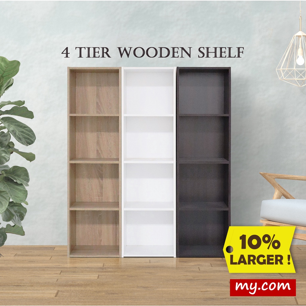 *READY STOCK* 4 Tier Bookshelf Utility Shelf/Multipurpose