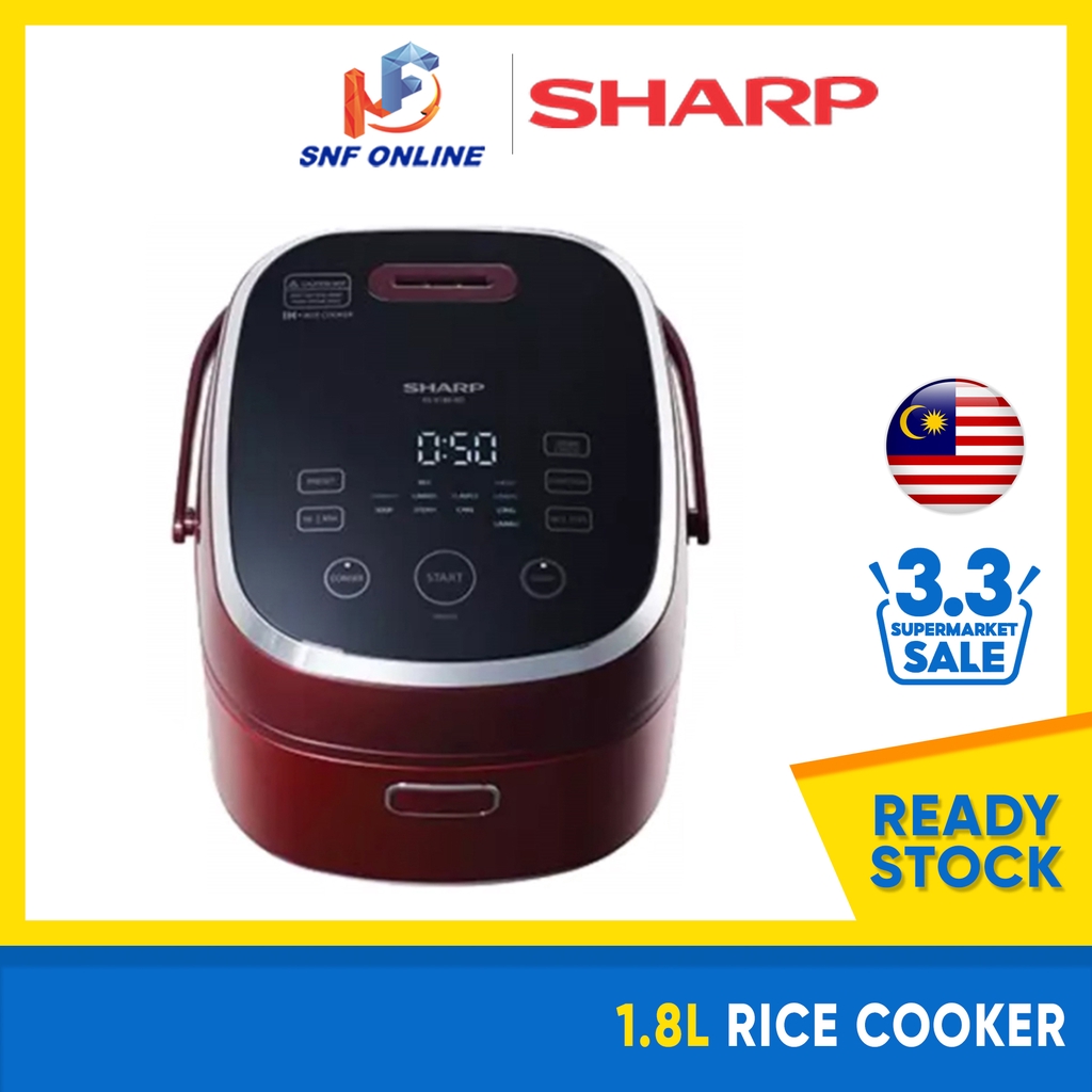 Sharp IH Rice cooker 1.8L Periuk Nasi KSX188RD KSX188RD Shopee Malaysia