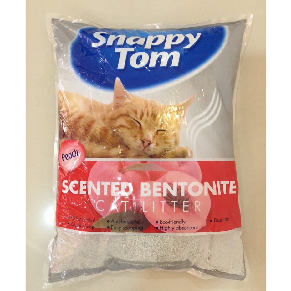 Snappy Tom Cat LitterScented BentonitePeach Shopee Malaysia