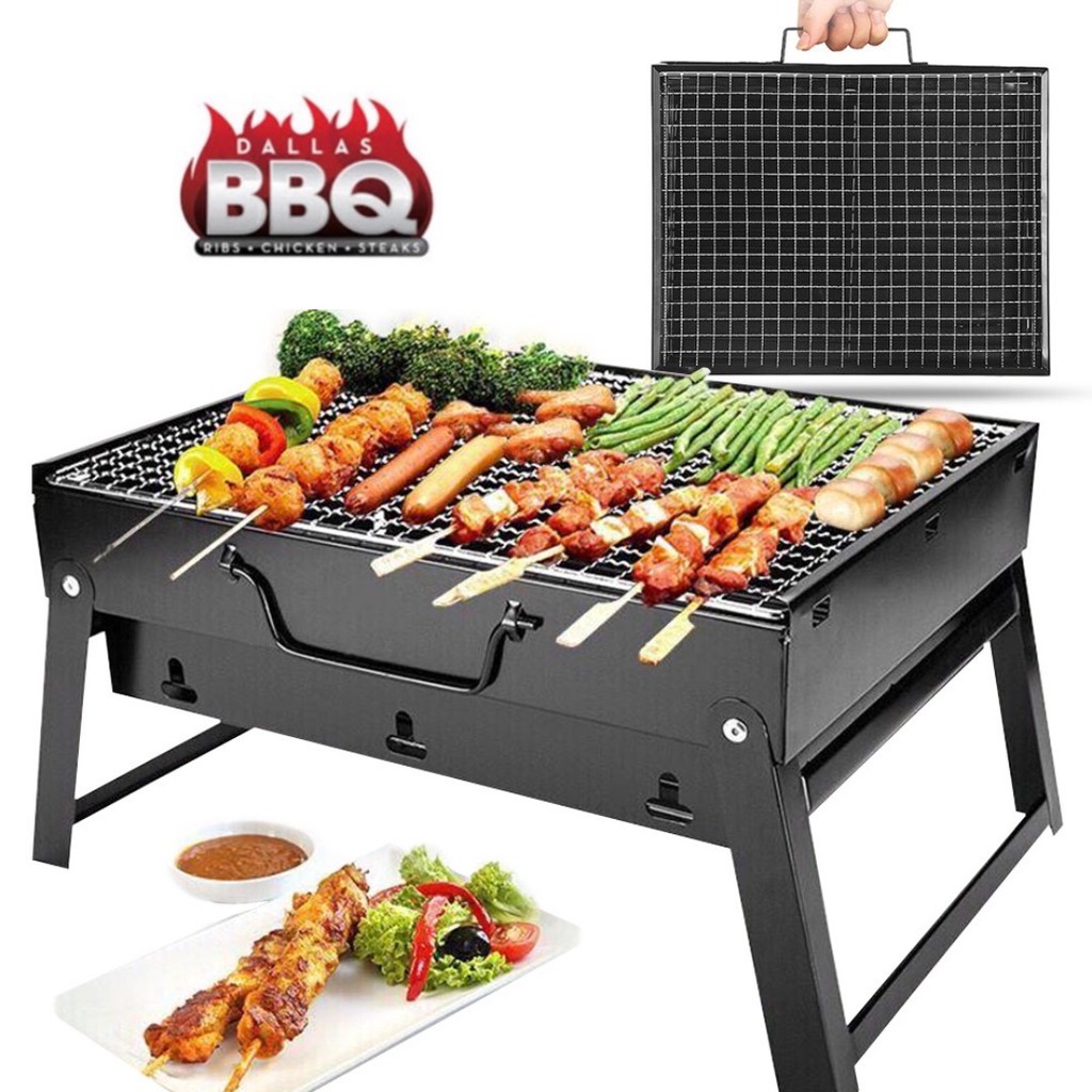 BBQ Outdoor Barbecue Grill Portable BBQ Grill Barbecue Pan Grill
