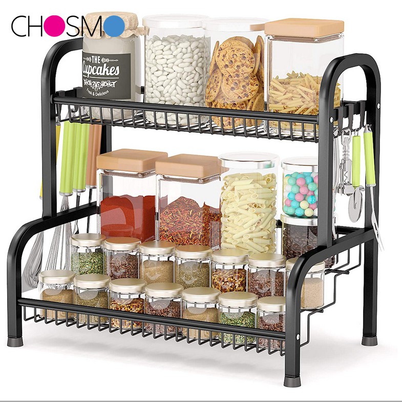 Kitchen Rak Spice Rack Rak Rempah Serbaguna Kitchen Storage Rack Rak