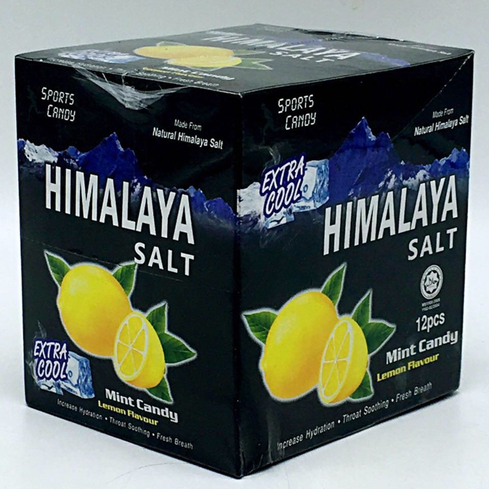 FLASH SALE] Himalaya Salt Sports Candy / Ginger&Lemon Flavour Candy 15g