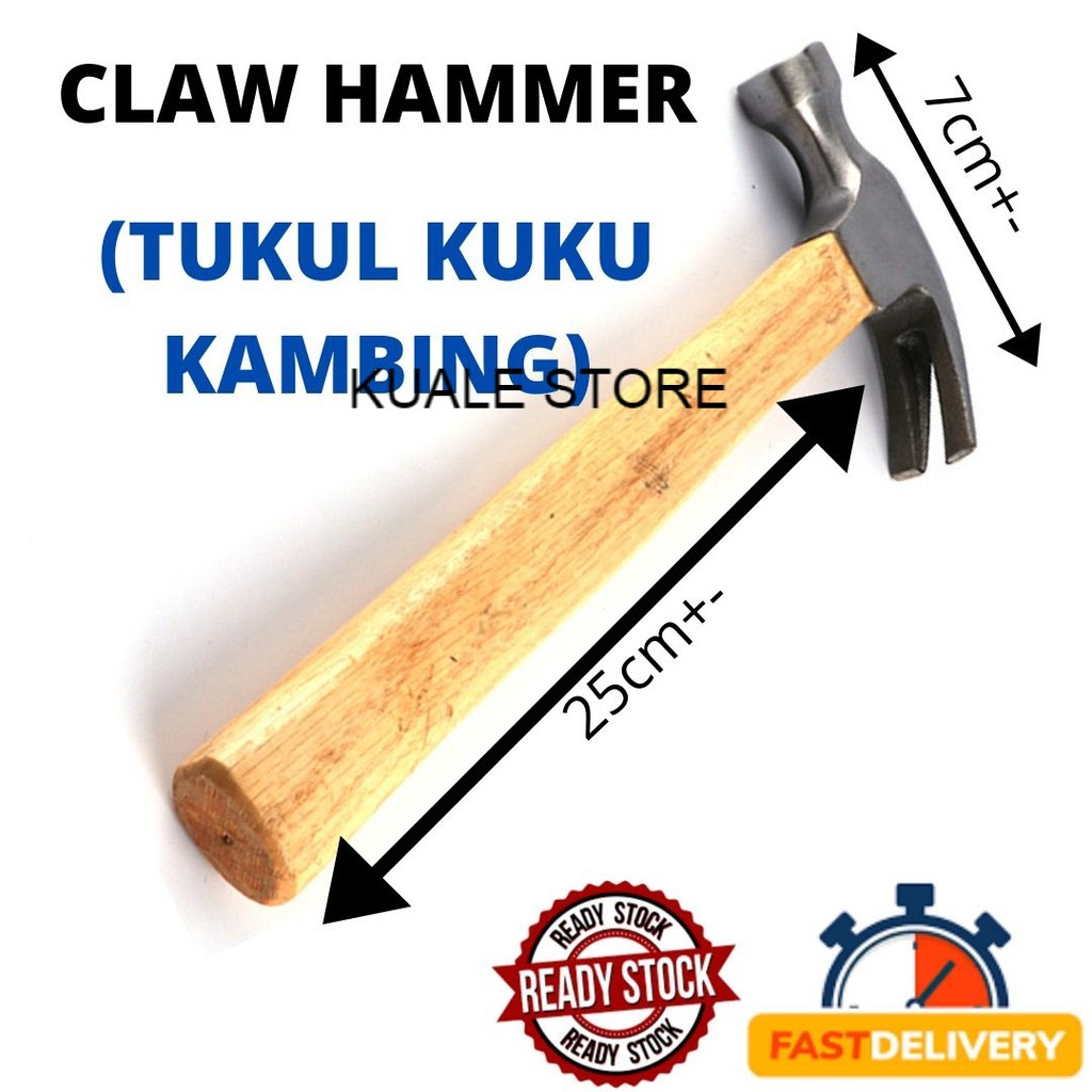 (Ship Everyday & Ready Stock) Small Wooden Handle Claw