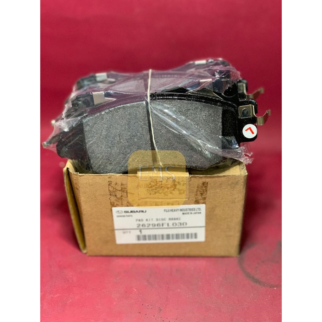SUBARU XV 2.0 20172019 FRONT BRAKE PAD (26296FL030) Shopee Malaysia