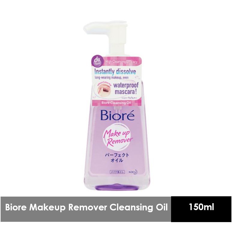 Biore Makeup Remover Cleansing Oil 150ml Shopee Malaysia