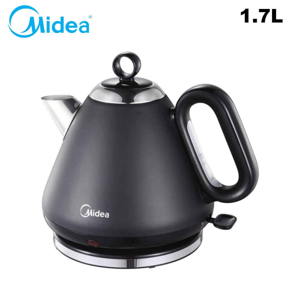 Midea MK17S26 1.7L Vintage Electric Jug Kettle (Stainless Steel