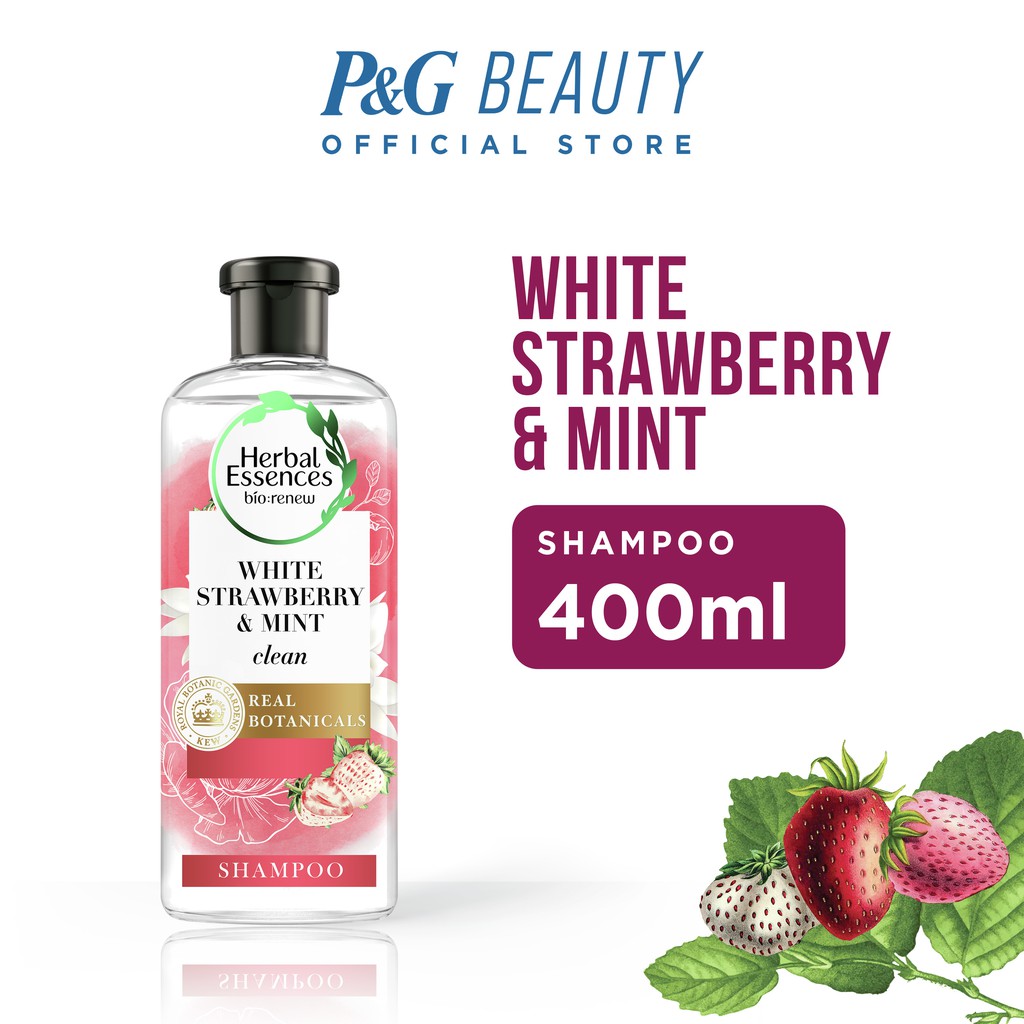 Herbal Essences Bio Renew White Strawberry & Mint Shampoo [Voluminous