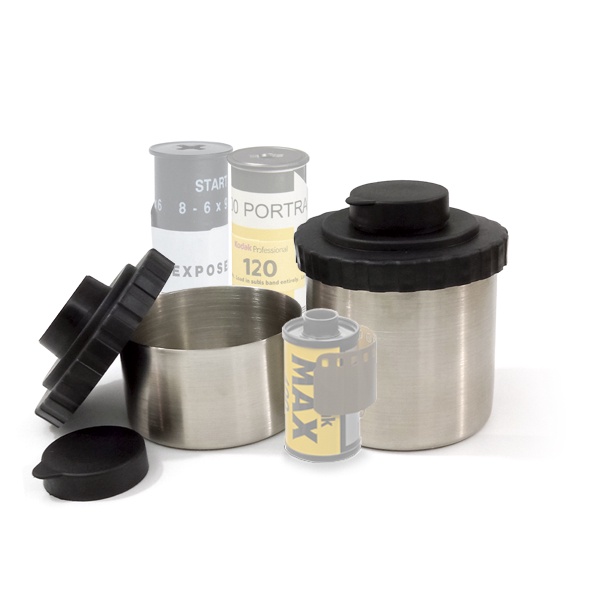 Konica Chery Stainless Steel 35MM and 120MM Film Developing Tank Set