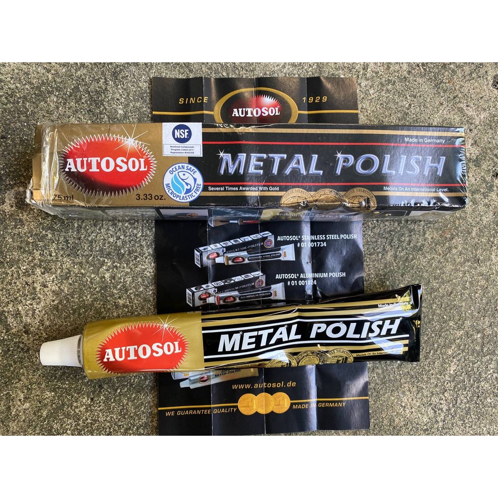 AUTOSOL METAL POLISH RUST REMOVER CHROME CLEANER READY STOCK (75 ML) Shopee Malaysia