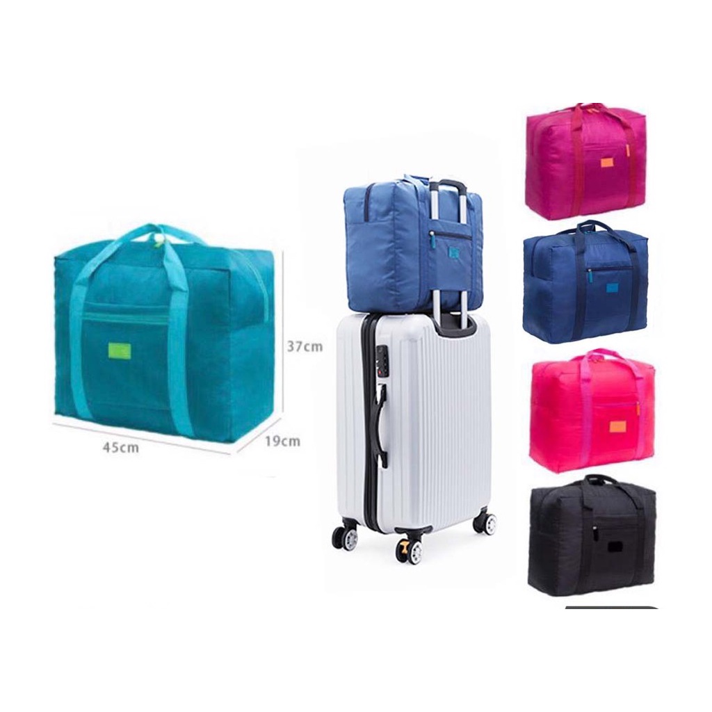 Travel Foldable Bag Waterproof Luggage Bag Organizer Beg Bekas Kotak