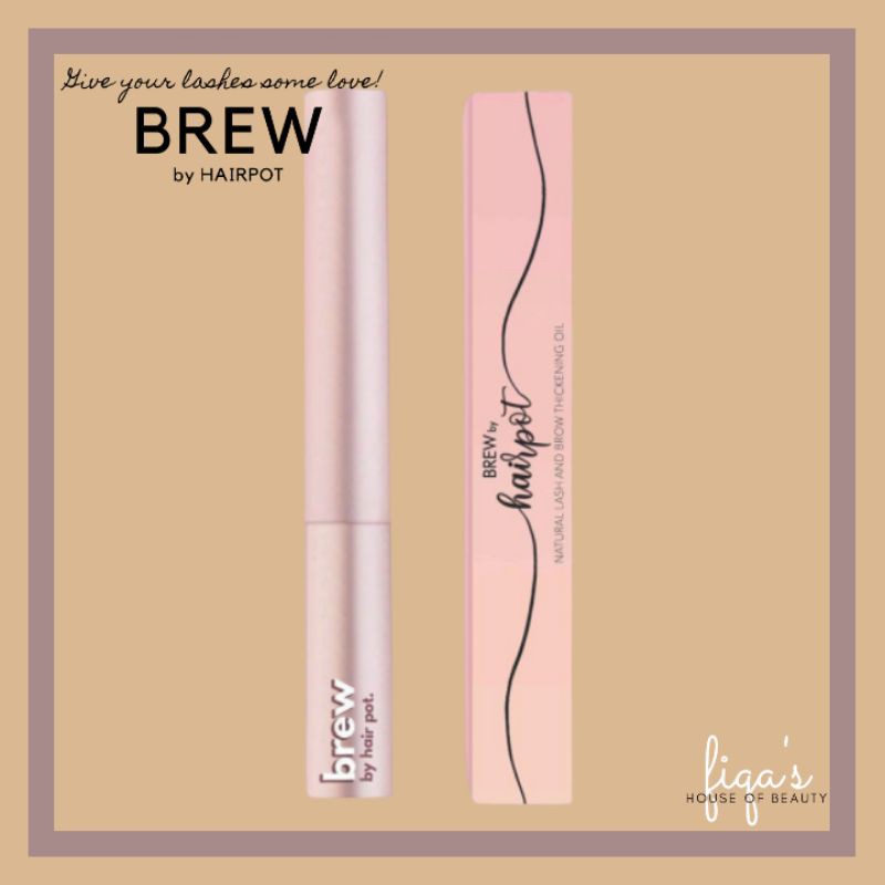 NEW ️READY STOCK with BOX ️ Brew by Hairpot Eyelashes and brows