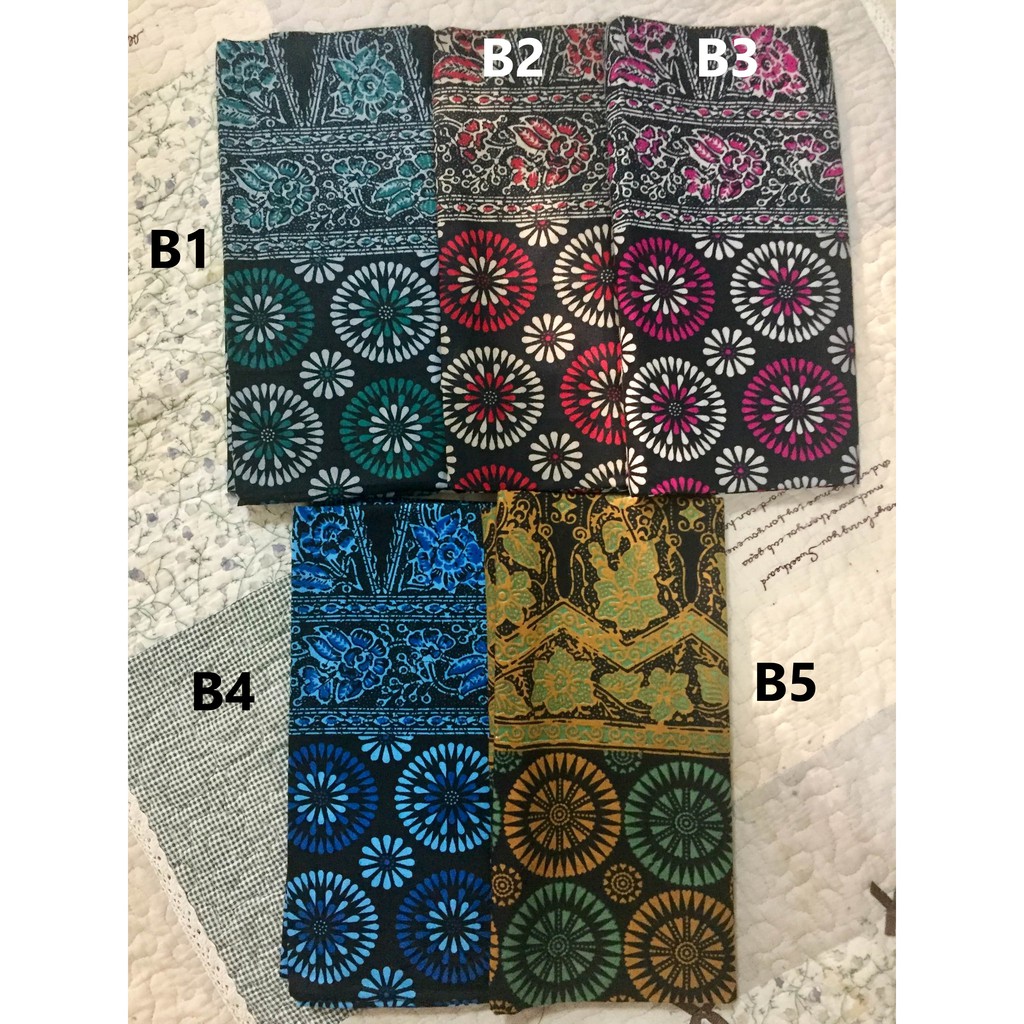 Kain Batik Terengganu 4 lapis Shopee Malaysia