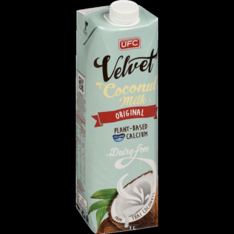 Ufc Velvet Coconut Milk Unsweetened 1Liter Shopee Malaysia