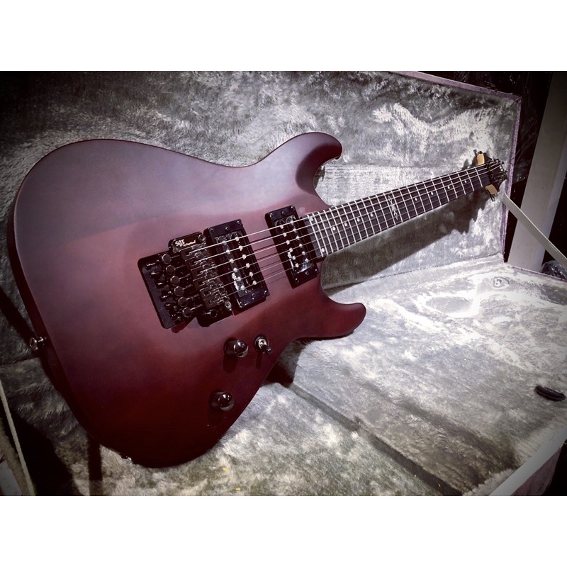 Schecter SGR C1 with Floyd Rose Walnut Satin (C1) electric guitar