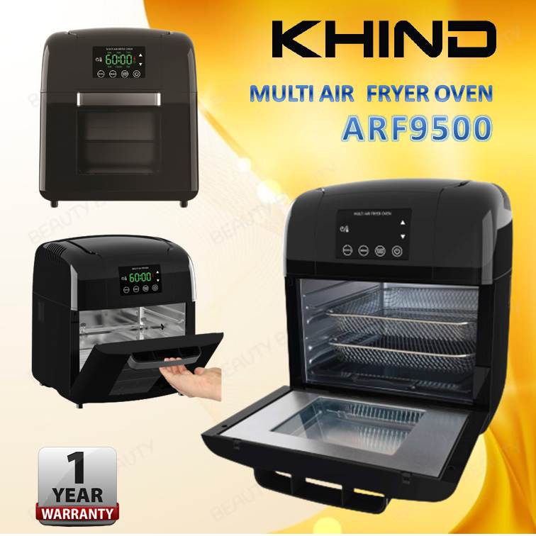 Khind Multi Air Fryer Oven ARF9500 ARF9500 Shopee Malaysia