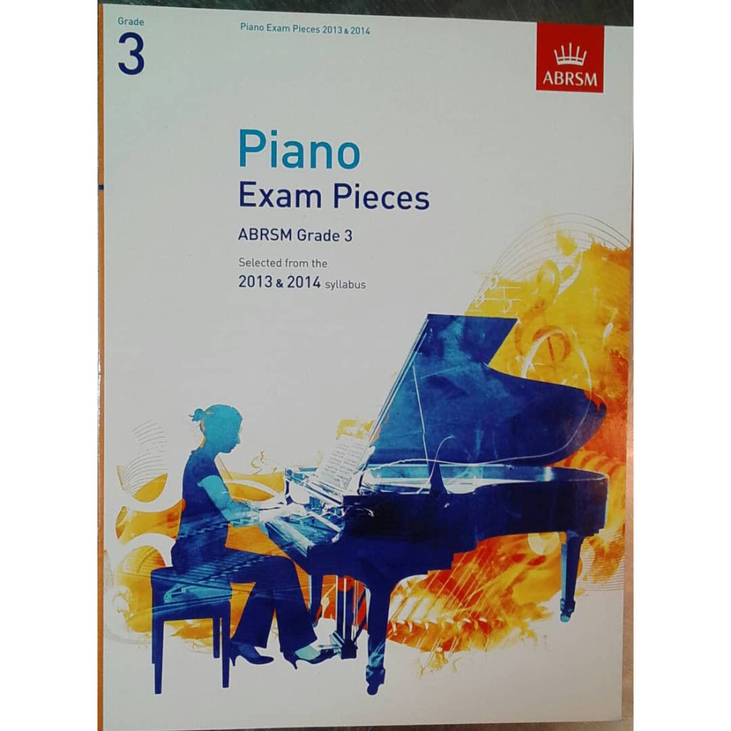PIANO EXAM PIECES ABRSM GRADE 3 2013 & 2014 SYLLABUS (OBSOLETE COPY) Shopee Malaysia