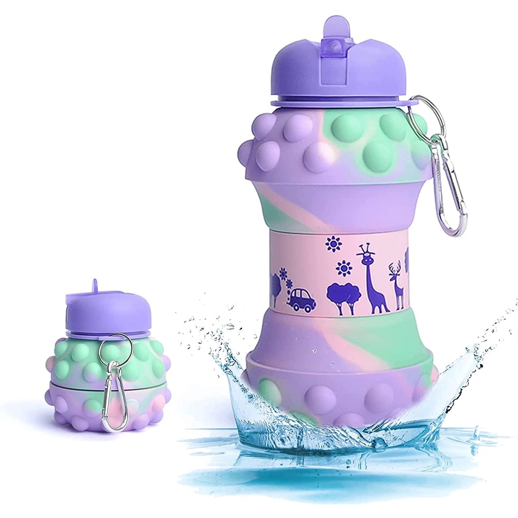 Botol Air Viral Kids Water Bottle, 19oz Water Bottle, Toddler Water