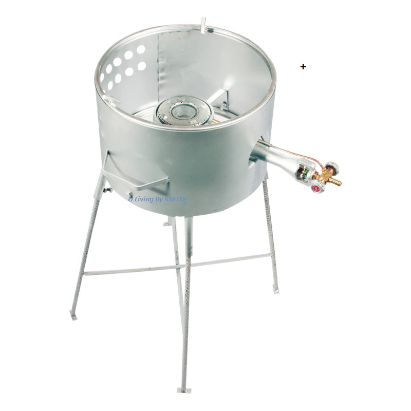 5B WHITE STOVE WITH STAND / DAPUR GAS H/PRESSURE BERKAKI Shopee Malaysia