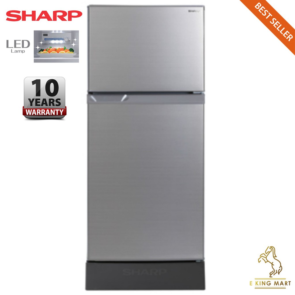 SHARP Inverter 2 Door FRIDGE / Refrigerator w/ LED LAMP SJ189 (No Frost