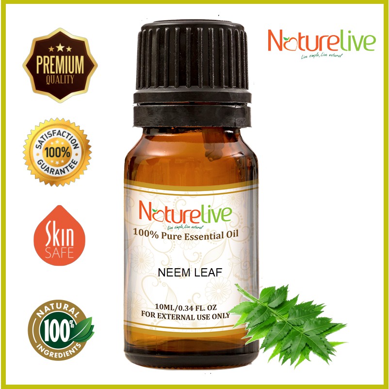 Naturelive Neem Leaf Pure Essential Oil Shopee Malaysia