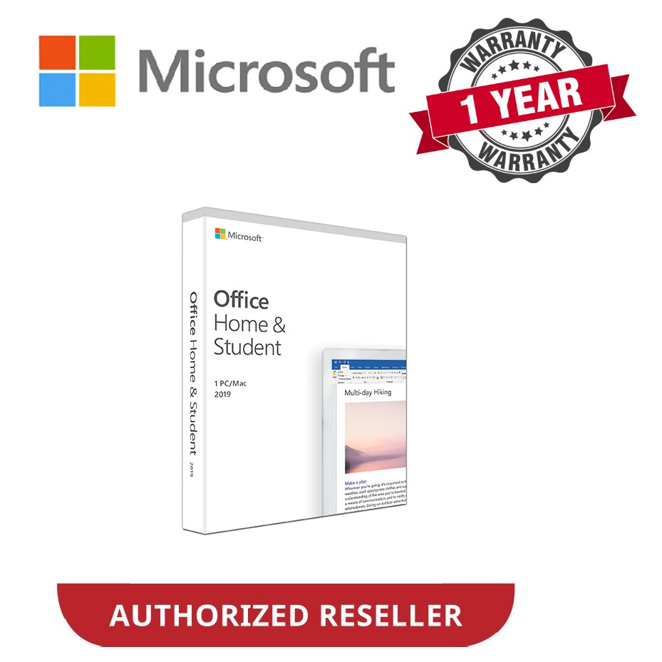 Microsoft Office Home and Student 2019 (79G05066) Shopee Malaysia