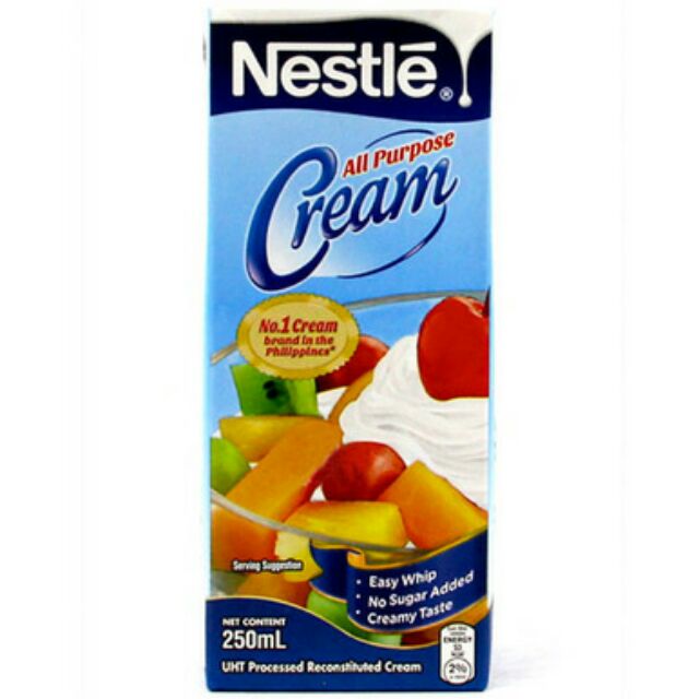 Nestle All Purpose Cream 250ml (Halal) Shopee Malaysia