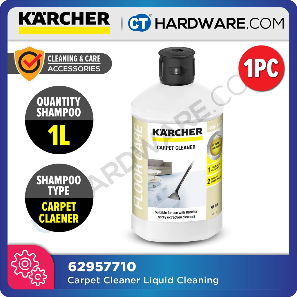 Karcher 62957710 Carpet Cleaner Liquid Cleaning Agents RM519 For SE4001