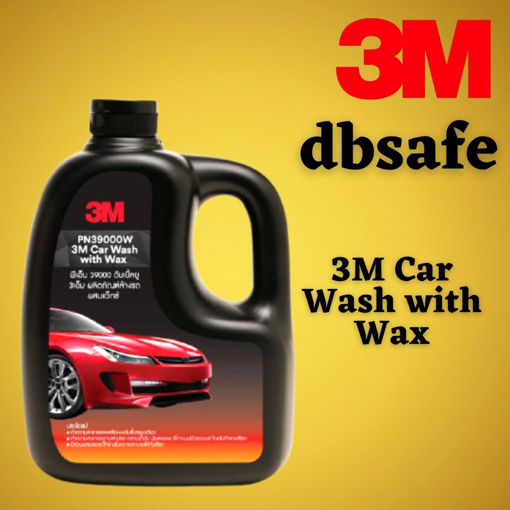 3M 39000W Car Wash with Wax 2in1 (1000ml) Shopee Malaysia