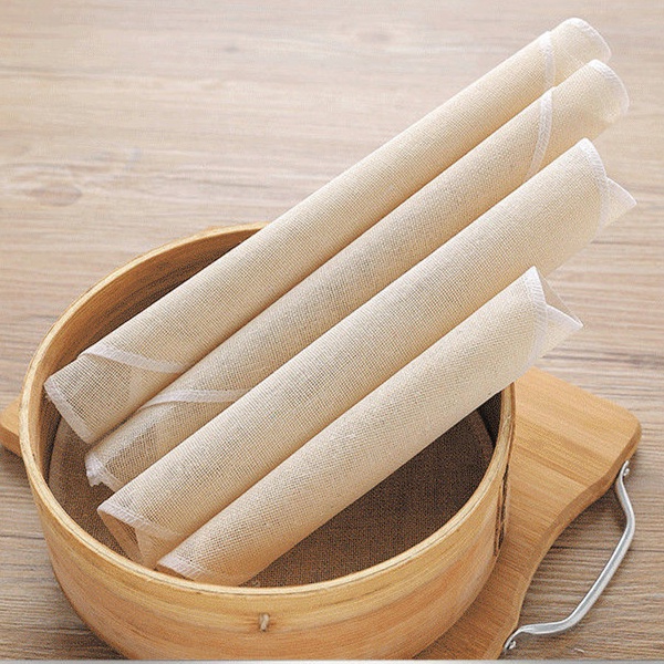 Kitchen Steamer Cloth Round Cotton Steamer Cloth Buns Steamed Bread