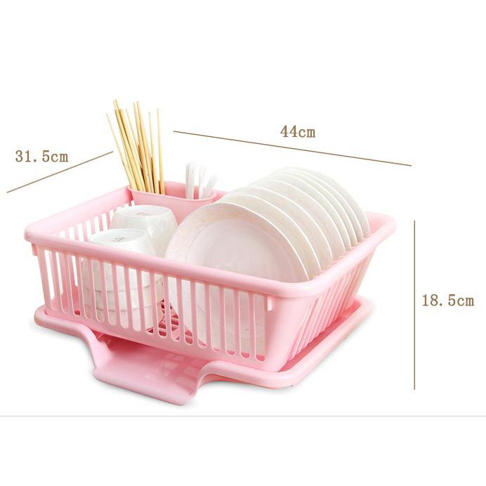 Cleaning Tools Baby Pink Dish Drainer Home Household & Laundry Supplies