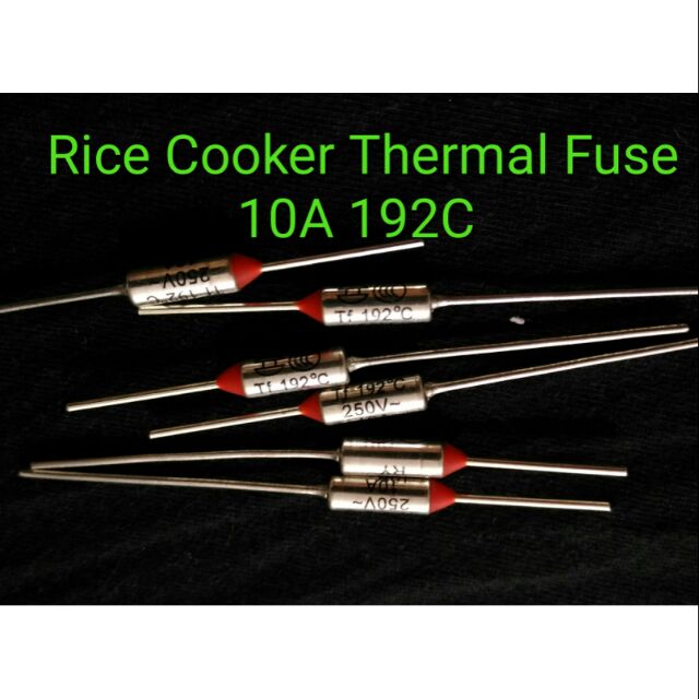 1 biji Rice Cooker 10A 192C Thermal fuse 10A 192C Themal fuse 10A 192C
