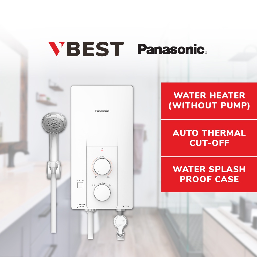 PANASONIC Water Heater Without Pump DH3RL1MW Shopee Malaysia