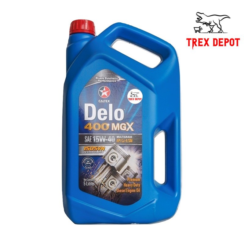 CALTEX Delo 400 MGX Mineral Engine Oil 15W40 (5L) Shopee Malaysia