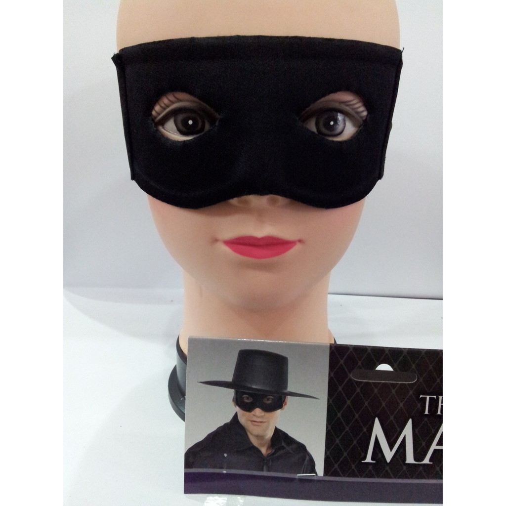 *READY STOCK* Zorro Mask & Hat For Adult Masquerade Party Shopee Malaysia