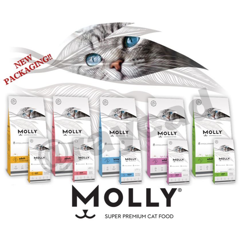 [1KG Repack] MOLLY Super Premium Cat Food Shopee Malaysia