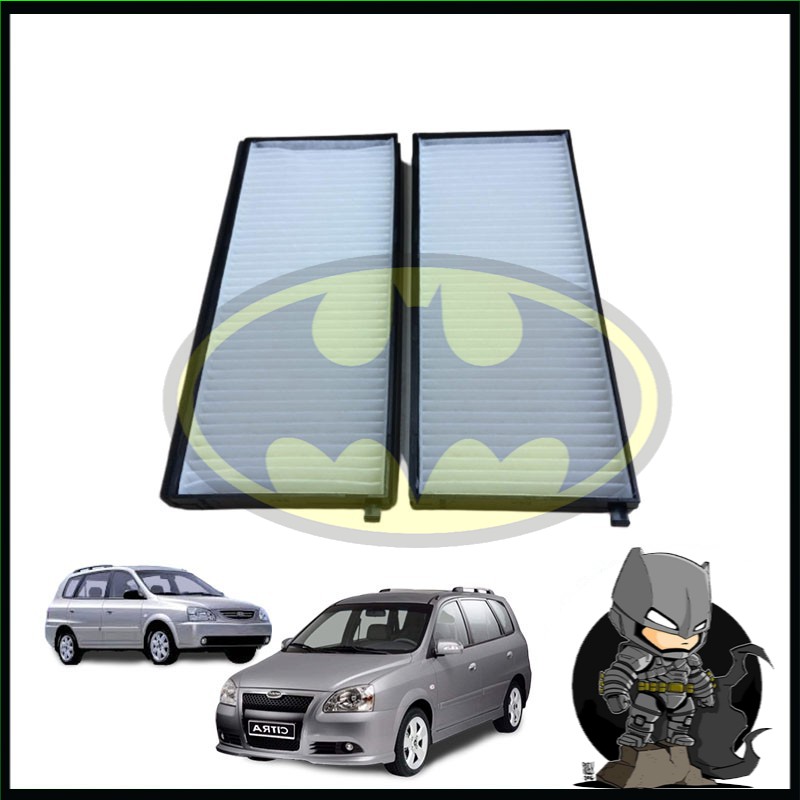 OEM Kia Carens II, Naza Citra Aircond Cabin Blower Air Filter SET (2pcs) Shopee Malaysia