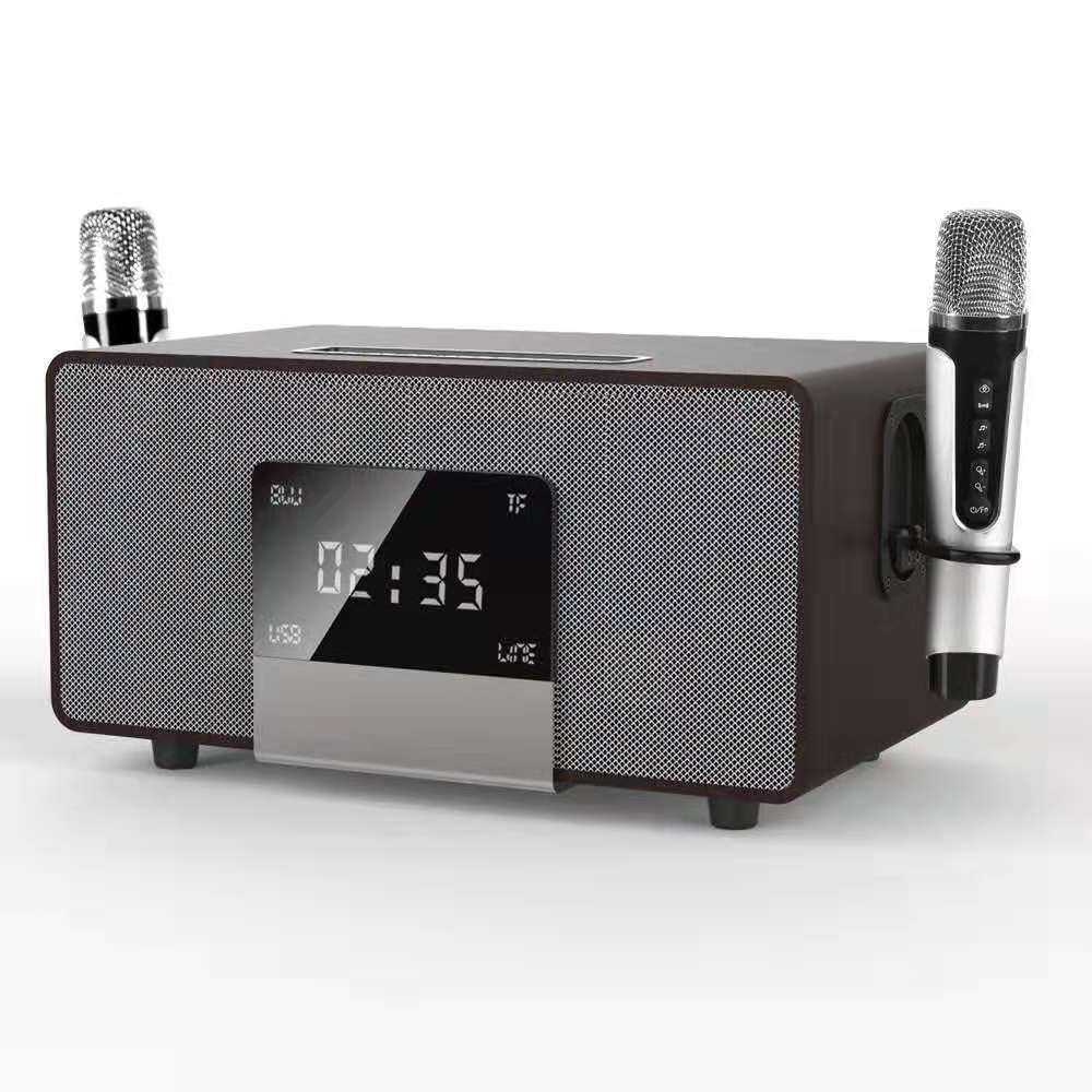 KARAOKE HOME THEATER SYSTEM WIRELESS MICROPHONE FAMILY KTV BLUETOOTH