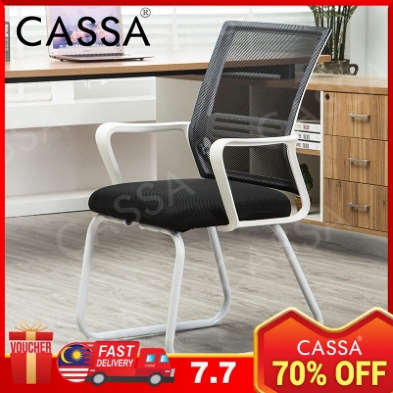 Cassa Heavy Duty Office Side Chair Visitor Chair Normad 3 with Grey
