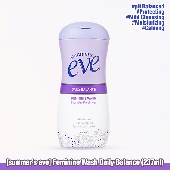 [summer's eve] Feminine Wash Daily Balance (237ml) Everyday Freshness pH balanced Hypo
