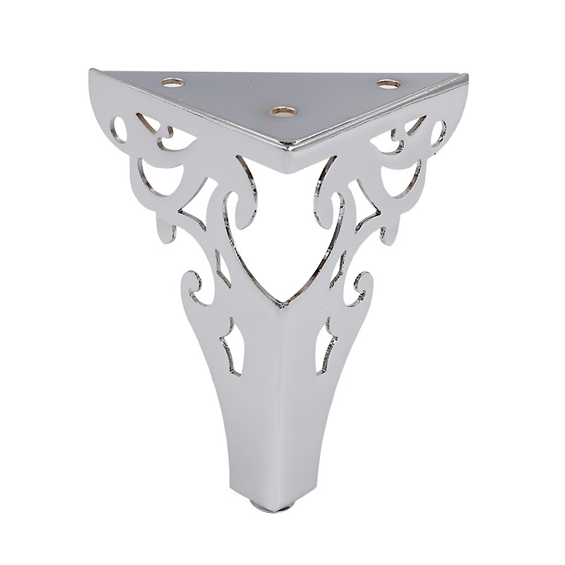 Polished Chrome Sofa Legs Baci Living Room