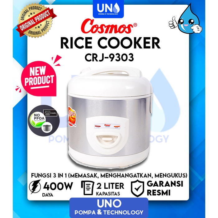 Cosmos Magic Com Rice Cooker Rice Cooker CRJ9303 / CRJ 9303 / CRJ9303 Shopee Malaysia