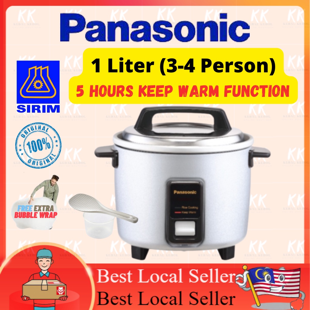 Rice Cooker Sirim Panasonic SRY10 Rice Cooker 1 Liter Periuk Nasi