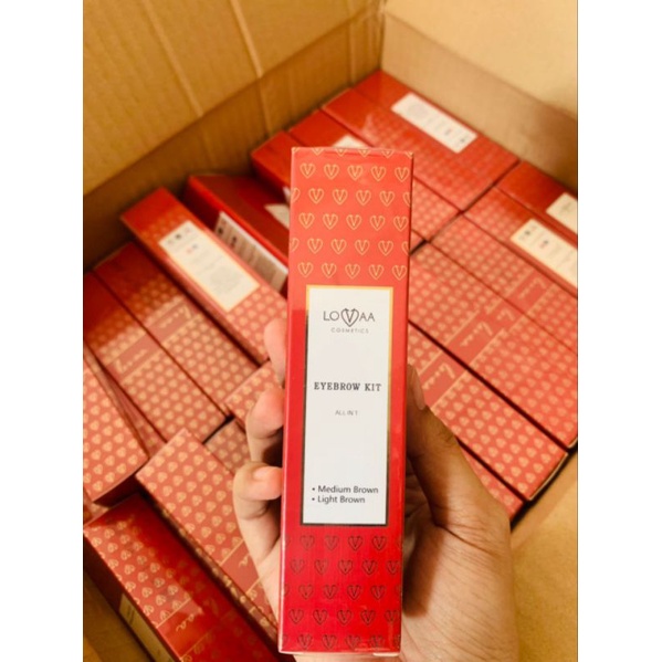 ORIGINAL HQ EYEBROW GEL/4IN1 EYEBROW PEN/LOVVA EYEBROW KIT NEW LOOK STAMP EYEBROW Shopee