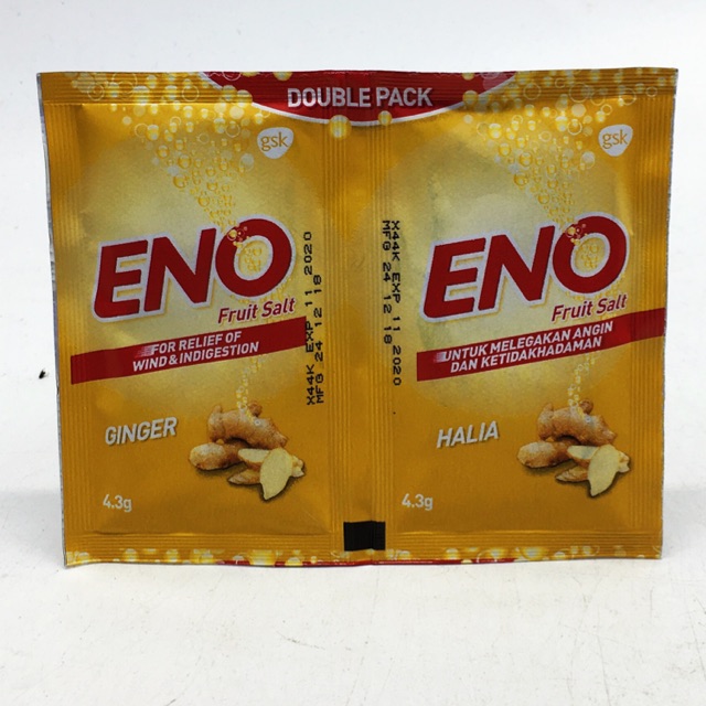 ENO FRUIT SALT ginger 4.3 g X 2 sheets Shopee Malaysia