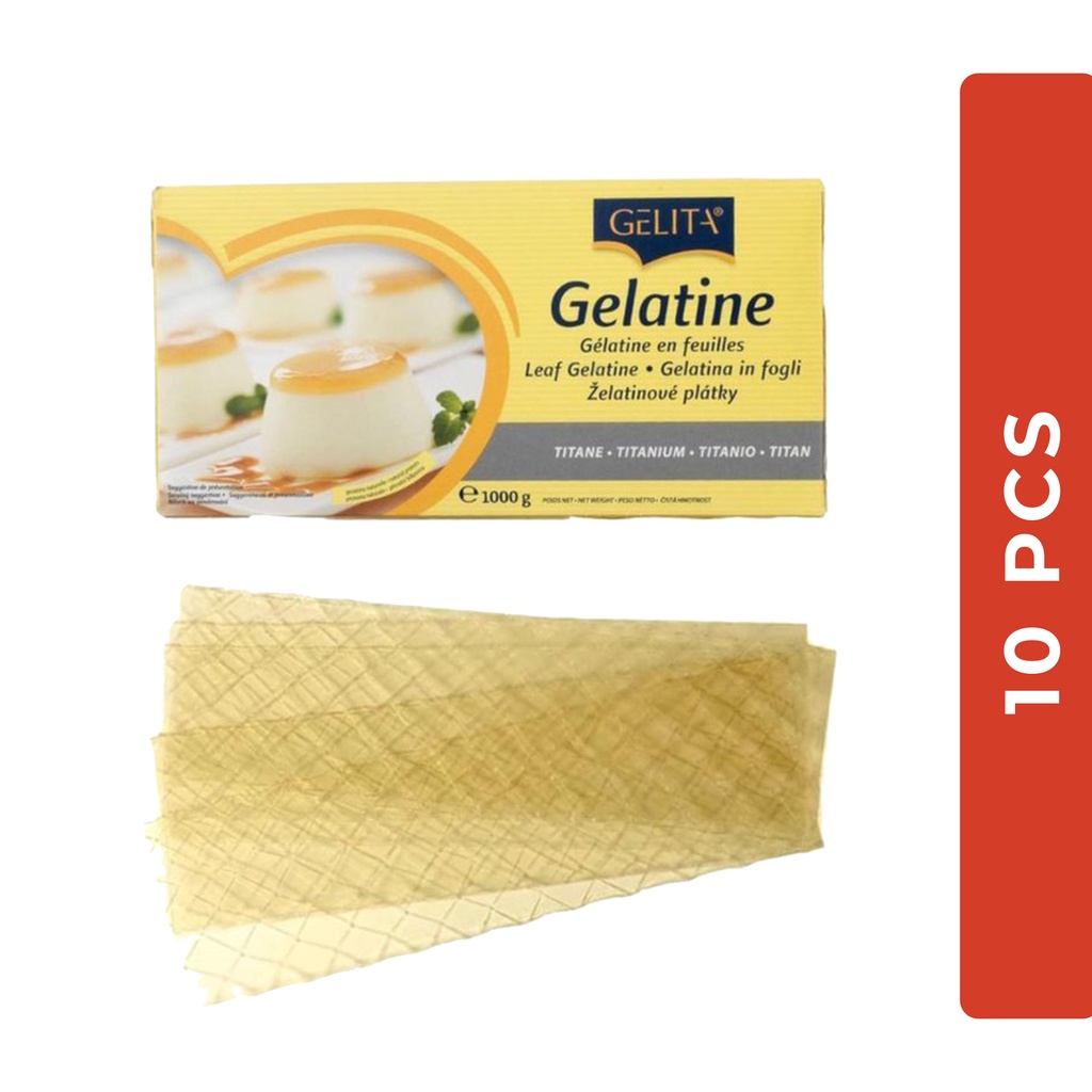 GELITA GELATINE LEAF HALAL (10 SHEET) Shopee Malaysia